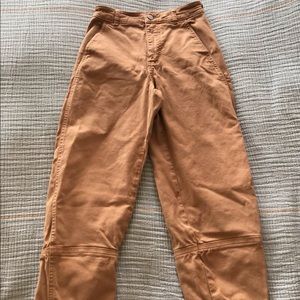 Everlane Utility Barrel Pant size 2 Tawny Brown